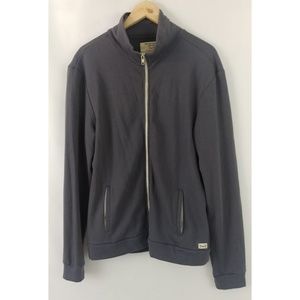 Marine layer m purple zip jacket